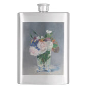 Edouard Manet - Blume in einer Kristallvase Flachmann (Vorderseite)