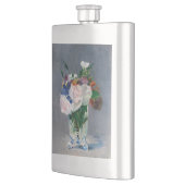 Edouard Manet - Blume in einer Kristallvase Flachmann (Links)