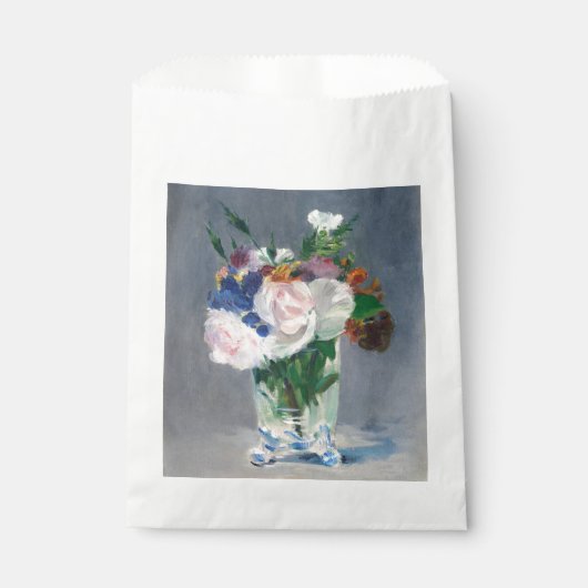 Edouard Manet - Blume in einer Kristallvase Geschenktütchen (Vorderseite)