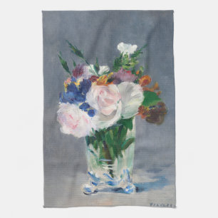Edouard Manet - Blume in einer Kristallvase Geschirrtuch