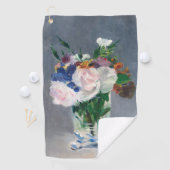 Edouard Manet - Blume in einer Kristallvase Golfhandtuch (Insitu)