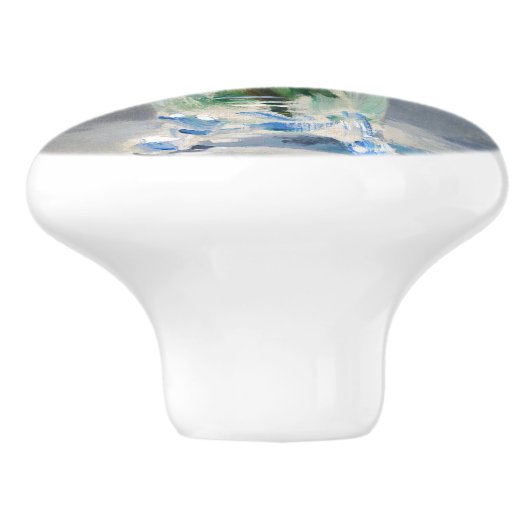 Edouard Manet - Blume in einer Kristallvase Keramikknauf (Seitenansicht)