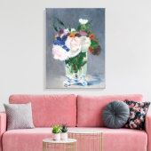 Edouard Manet - Blume in einer Kristallvase Leinwanddruck (Insitu (Wohnzimmer))