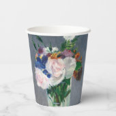 Edouard Manet - Blume in einer Kristallvase Pappbecher (Rückseite)