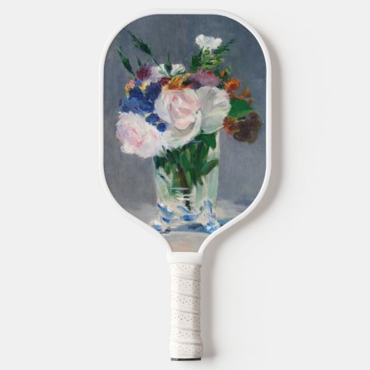 Edouard Manet - Blume in einer Kristallvase Pickleball Schläger (Vorderseite)