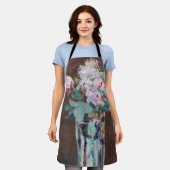 Edouard Manet - Blume in einer Kristallvase Schürze (Getragen)