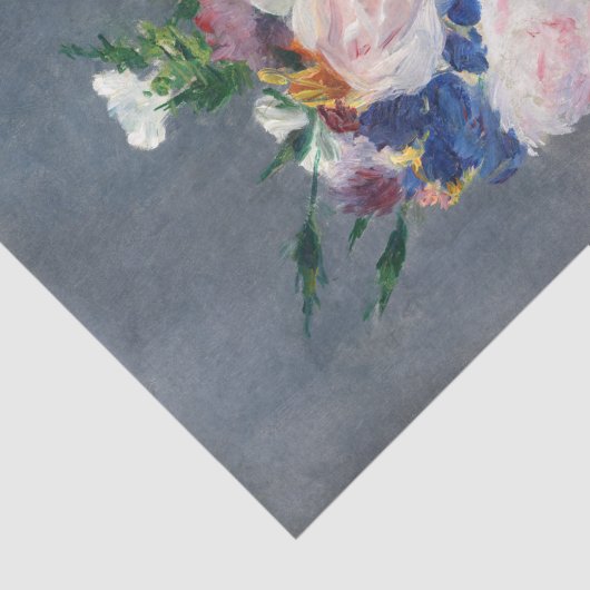 Edouard Manet - Blume in einer Kristallvase Seidenpapier (Ausschnitt)