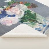 Edouard Manet - Blume in einer Kristallvase Sherpadecke (3/4)