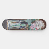 Edouard Manet - Blume in einer Kristallvase Skateboard (Horizontal)