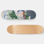 Edouard Manet - Blume in einer Kristallvase Skateboard (Horizontal)