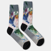 Edouard Manet - Blume in einer Kristallvase Socken (Rechts)