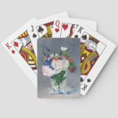 Edouard Manet - Blume in einer Kristallvase Spielkarten (Rückseite)