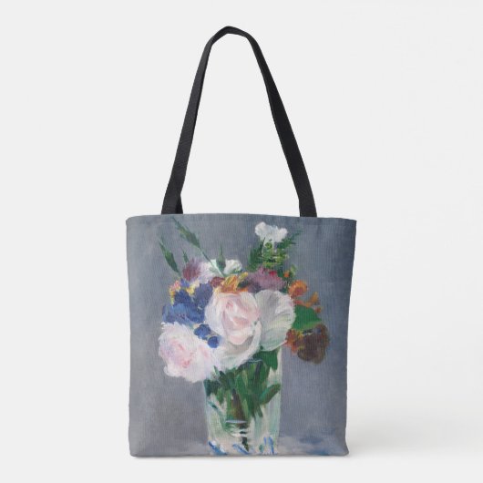 Edouard Manet - Blume in einer Kristallvase Tasche (Rückseite)