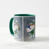 Edouard Manet - Blume in einer Kristallvase Tasse (Vorderseite Links)