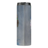 Edouard Manet - Blume in einer Kristallvase Thermosbecher (Rückseite)