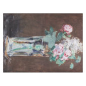 Edouard Manet - Blume in einer Kristallvase Tischdecke (Vorderseite (Horizontal))