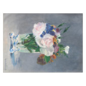 Edouard Manet - Blume in einer Kristallvase Tischdecke (Vorderseite (Horizontal))