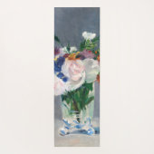 Edouard Manet - Blume in einer Kristallvase Yogamatte (Rückseite)