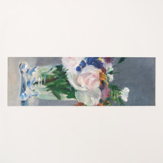 Edouard Manet - Blume in einer Kristallvase Yogamatte (Vorderseite (Horizontal))