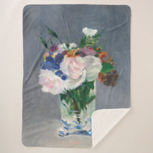 Edouard Manet - Blumen in einer Kristallvase Sherpadecke