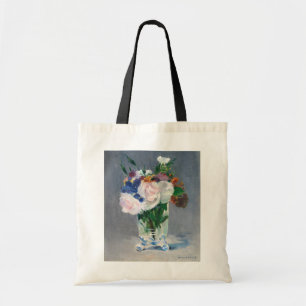 Edouard Manet - Blumen in einer Kristallvase Tragetasche