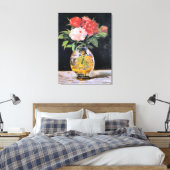 Edouard Manet - Blumenstrauß, Leinwanddruck (Insitu (Schlafzimmer))