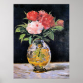 Edouard Manet - Blumenstrauß, Poster (Vorne)