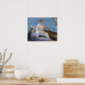 Edouard Manet - Boating Poster (Küche)