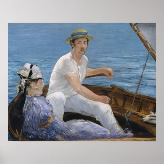 Edouard Manet - Boating Poster (Vorne)