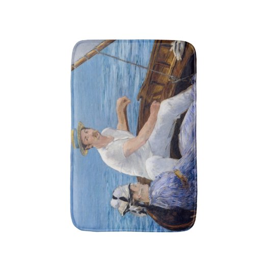 Edouard Manet - Boot Badematte (Vorderseite Vertikal)