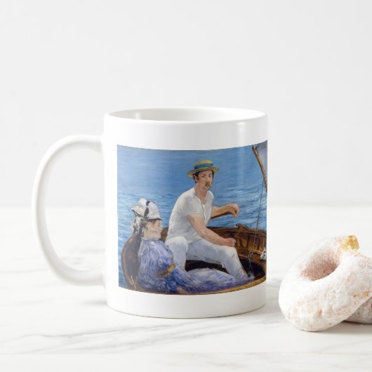 Edouard Manet - Boot Kaffeetasse (Mit Donut)