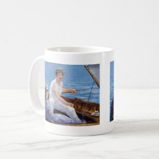 Edouard Manet - Boot Kaffeetasse (Vorderseite Links)