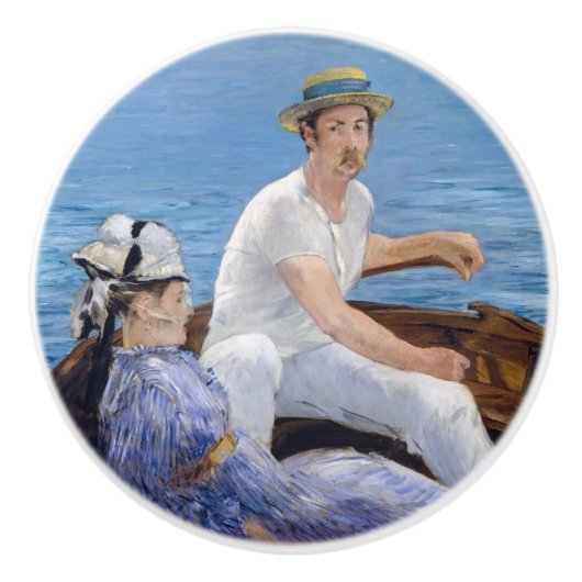 Edouard Manet - Boot Keramikknauf (Vorderseite)