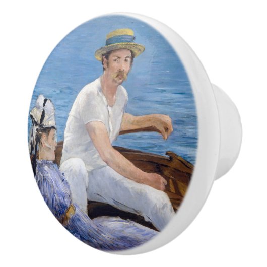 Edouard Manet - Boot Keramikknauf (Rechts)