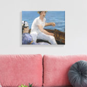 Edouard Manet - Boot Leinwanddruck (Insitu (Wohnzimmer))