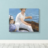 Edouard Manet - Boot Leinwanddruck (Insitu (Holzboden))