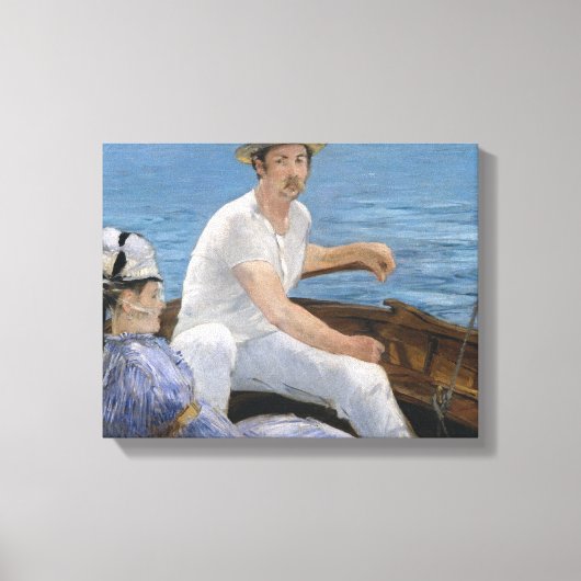Edouard Manet - Boot Leinwanddruck (Vorderseite)
