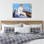 Edouard Manet - Boot Leinwanddruck (Insitu (Schlafzimmer))