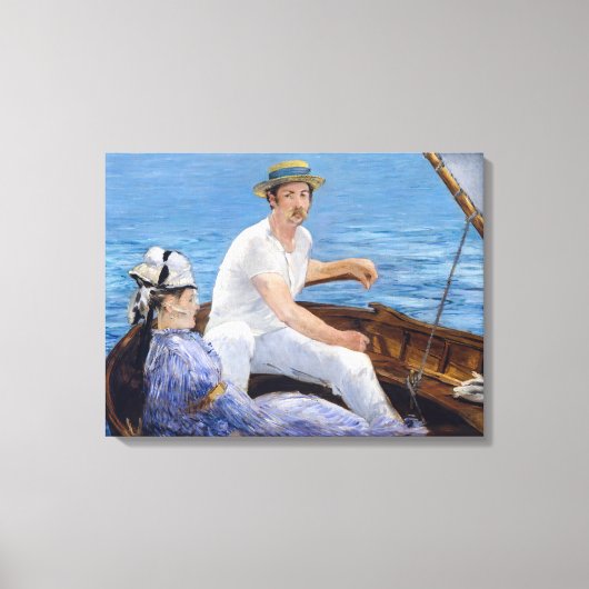 Edouard Manet - Boot Leinwanddruck (Vorderseite)