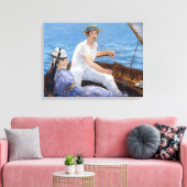 Edouard Manet - Boot Leinwanddruck (Insitu (Wohnzimmer))