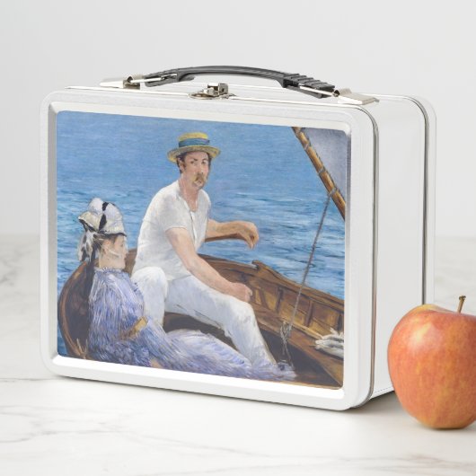 Edouard Manet - Boot Metall Brotdose (Beispiel)