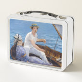 Edouard Manet - Boot Metall Brotdose (Rückseite)