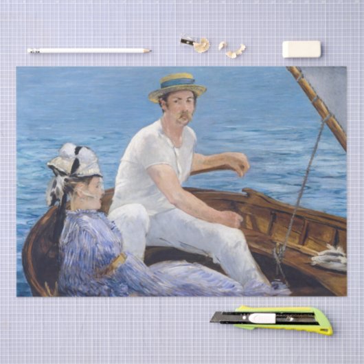 Edouard Manet - Boot Seidenpapier (Handwerk)