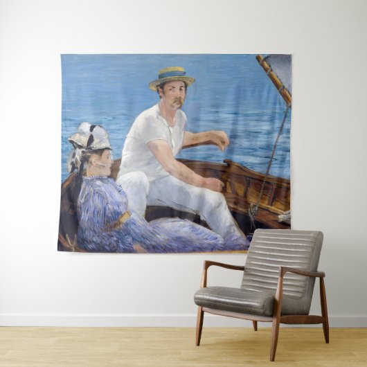 Edouard Manet - Boot Wandteppich (Beispiel (Horizontal))