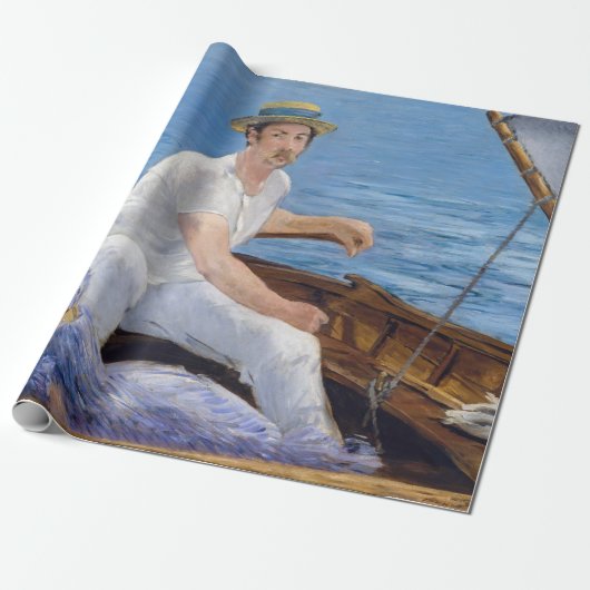 Edouard Manet - Bootsfahrt Geschenkpapier (Ungerollt)