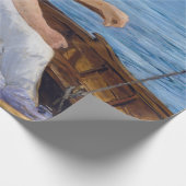 Edouard Manet - Bootsfahrt Geschenkpapier (Ecke)