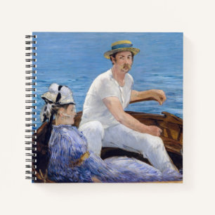 Edouard Manet - Bootsfahrt Notizblock