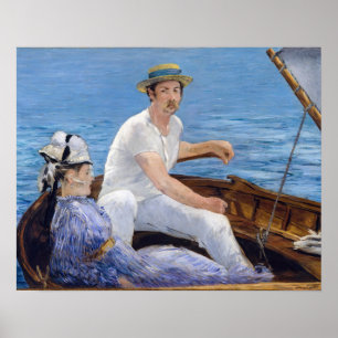 Edouard Manet - Bootsfahrt Poster