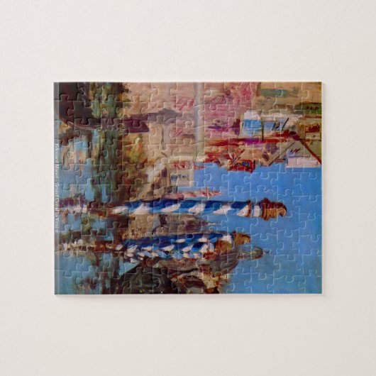 Edouard Manet - Canal Grande in Venicepuzzle Puzzle (Horizontal)
