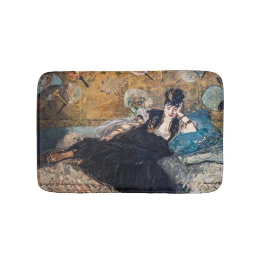 Edouard Manet - Dame mit Fächern Badematte (Vorderseite)